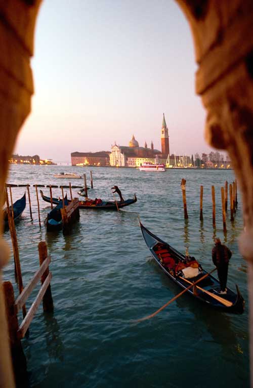 Venise gondoles